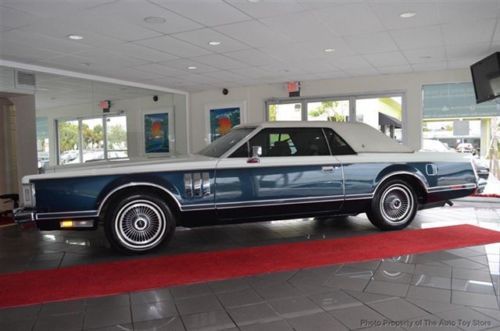 1979 lincoln continental mark v like new loaded gps, sirus, rear camera and more