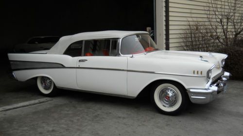 1957 Chevrolet Bel Air Convertible with VIDEOS, image 2