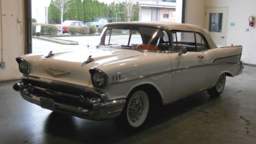 1957 Chevrolet Bel Air Convertible with VIDEOS, image 3