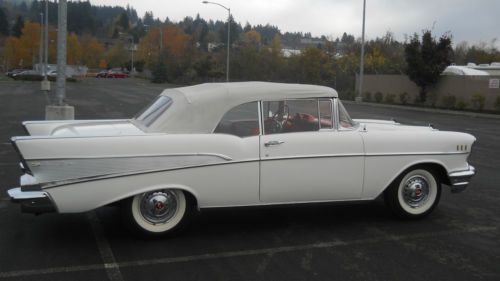 1957 Chevrolet Bel Air Convertible with VIDEOS, image 5