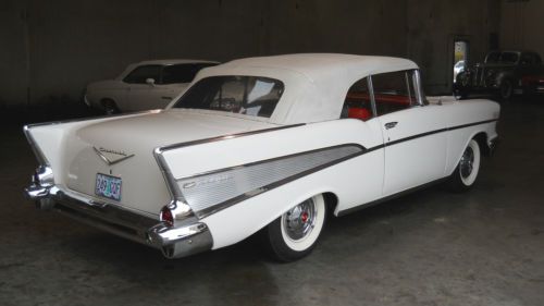 1957 Chevrolet Bel Air Convertible with VIDEOS, image 7