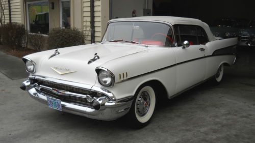 1957 Chevrolet Bel Air Convertible with VIDEOS, image 8