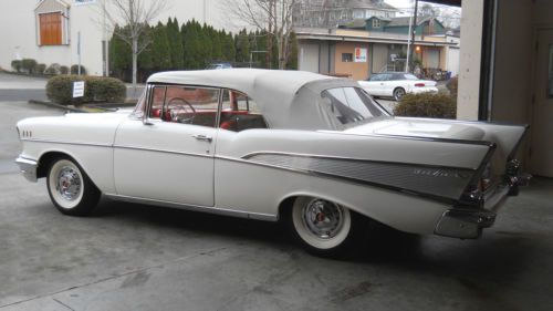 1957 Chevrolet Bel Air Convertible with VIDEOS, image 10