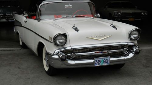 1957 Chevrolet Bel Air Convertible with VIDEOS, image 13