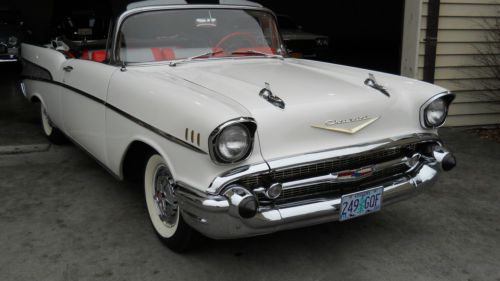 1957 Chevrolet Bel Air Convertible with VIDEOS, image 15