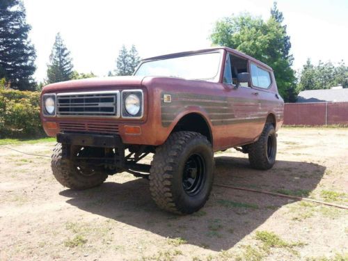 1979 international scout ii traveler sport utility 2-door 5.6l