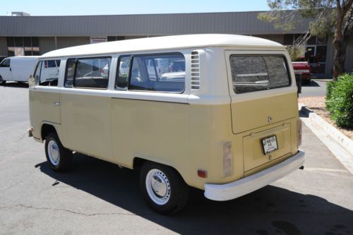 1974 vw transporter bus - 1800 cc , dual solex, solid, clean and runs strong !