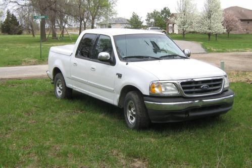 Ford f-150 xtd cab 2001 xlt super crew 4d engine 4.6l v8 efi, shedded,well cared