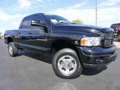 2004 dodge ram 2500 crew quad cab slt 4x4 truck~sought after 5.9l cummins diesel