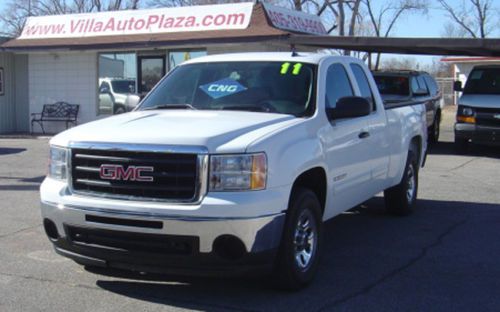 2011 gmc sierra sle extended cab 4x4 cng /bi-fule