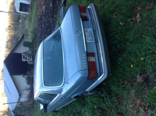 Mercedes benz 380 se, 1985, mechanics special, runs and drives then stops.