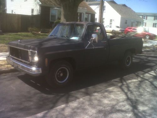 Chevy c10 custom deluxe. regular cab, extended bed