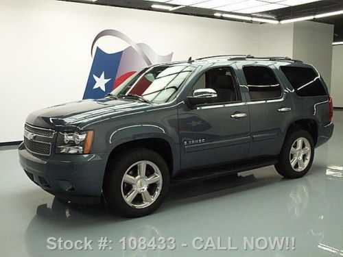 2008 chevy tahoe ltz sunroof nav rear cam dvd ent 20&#039;s! texas direct auto