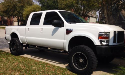 Nice big truck...2008  ford f250 4x4 super duty diesel ** crew cab