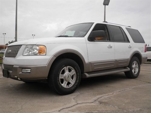 2003 expedition eddie bauer 5.4l leather with 3rd row seating!