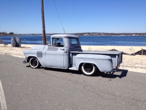 1957 Chevrolet pickup truck hot rod rat rod vintage v8 shortbed, image 5