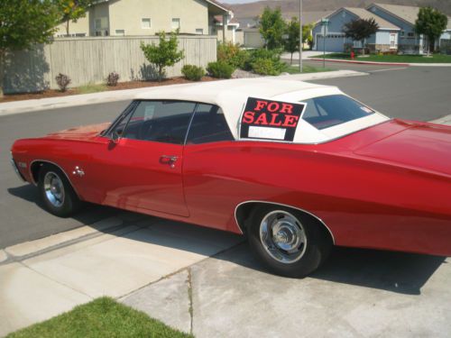 1968 chevrolet impala convertible