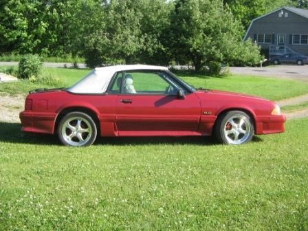 1989 ford mustang gt convertible 2-door 5.0l