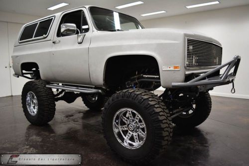 1988 chevrolet custom built 4x4 blazer lifted atlas transfer case procomp shocks