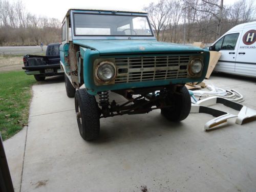 1966 early ford bronco project