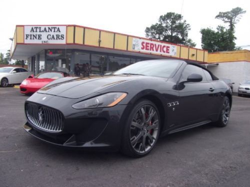 2012 maserati granturismo sport convertible 2-door 4.7l