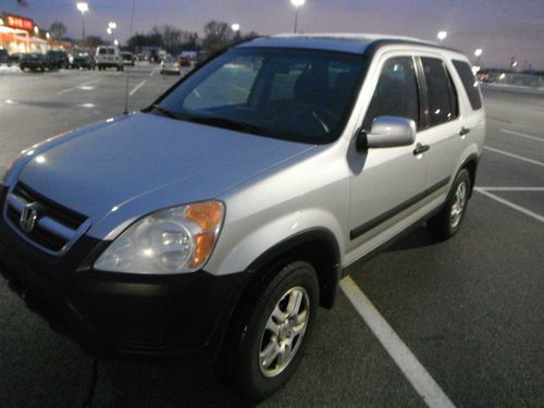 2004 honda cr-v ex sport utility 2.4l***no reserve**runs like new**free shipping