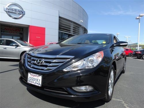 2011 hyundai sonata limited 2.4l nav moonroof leather bluetooth aluminum alloy
