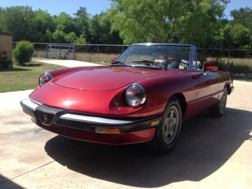 1984 ALFA REMEO SPIDER VELOCE, image 3