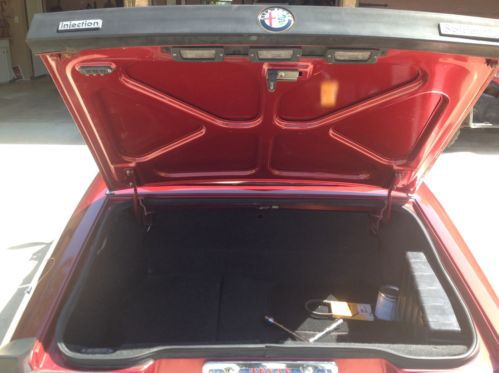 1984 ALFA REMEO SPIDER VELOCE, image 11