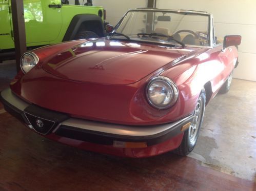 1984 ALFA REMEO SPIDER VELOCE, image 18