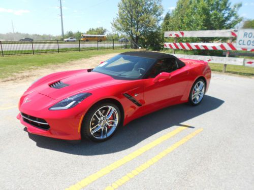 2014 chevrolet corvette stingray convertable z51 3lt