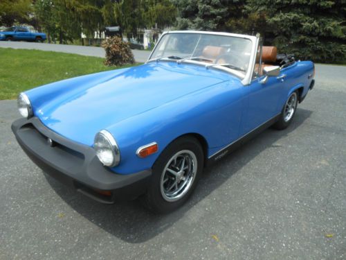 1976 mg midget convertible 44k miles very clean nice car !!!