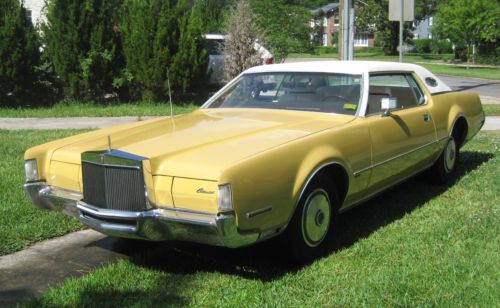 1972 lincoln mark iv low mileage low reserve