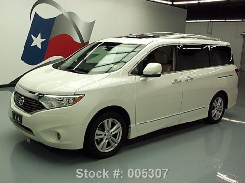 2011 nissan quest 3.5 le 7-pass leather sunroof nav dvd texas direct auto