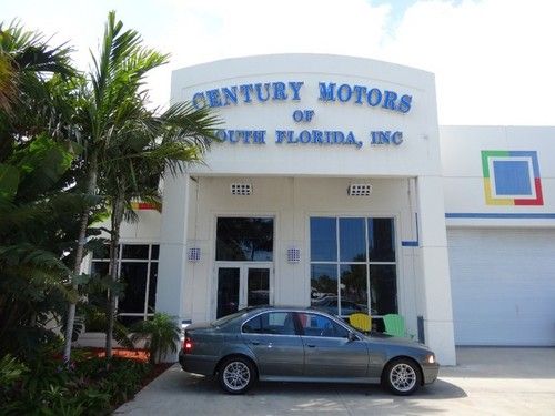 2003 bmw 525ia luxury sedan low mileage leather fully loaded sunroof