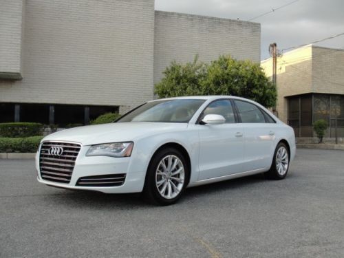 Beautiful 2012 audi a8l 4.2 quattro, loaded, warranty!!!