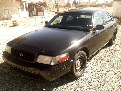 2001 ford crown victoria p71 police interceptor