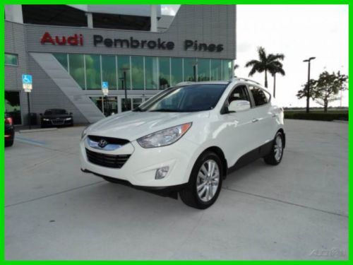 2011 limited used 2.4l i4 16v automatic 2wd suv white clean usb aux-in bluetooth