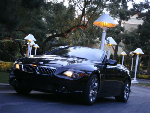 2005 bmw 6-series 645ci convertible 2-door 4.4l