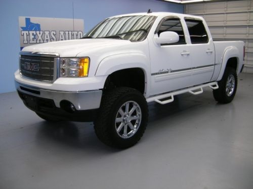 We finance!!!  2013 gmc sierra 1500 sle z71 badlander 4x4 leather 25k texas auto