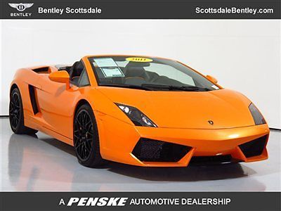 2011 lamborghini gallardo lp560-4 spider navigation back up camera in az