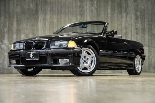 1999 bmw m3 convertible! triple black! hardtop! fully loaded! only 81k miles!
