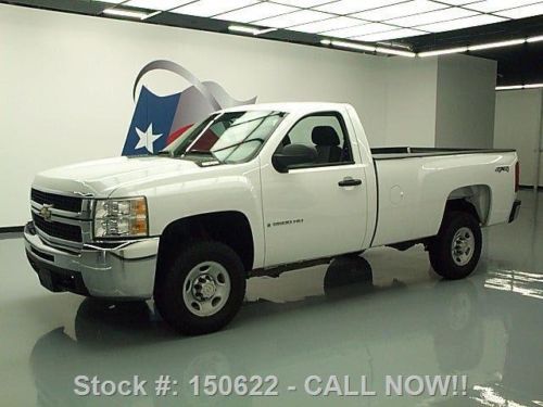 2009 chevy silverado 2500hd  reg cab 4x4 longbed 77k mi texas direct auto