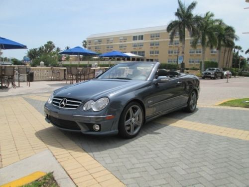 2007 mercedes-benz clk63 amg convertible