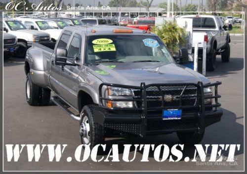 2007 chevy silverado 3500 lbz duramax diesel 4x4 clean!