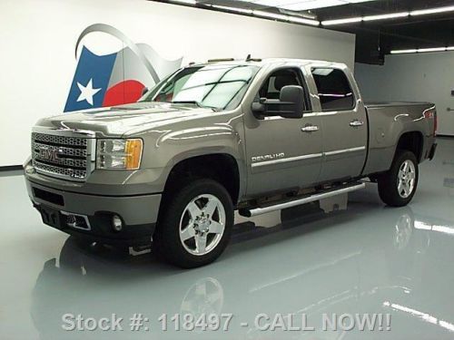 2013 gmc sierra 2500 denali z71 4x4 diesel sunroof nav! texas direct auto