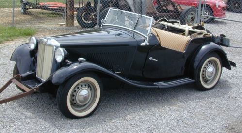 1952 mgtd / studebaker  vintage mg .. a.southern car...&#039;all&#039; its life