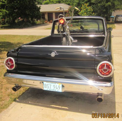 1964 ford ranchero,289 motor,black,pick up style,very good condition