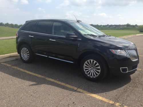 2012 lincoln mkx navigation/tv/dvd in headrest/sync/rebuilt salvage no reserve !