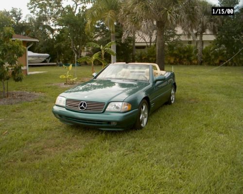 1999 sl 500 mercedes benz